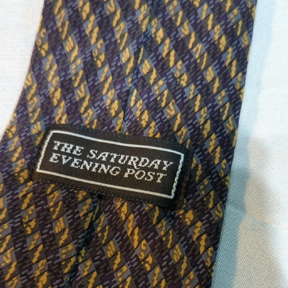 Men's Tie Set, Saturday Evening Post And Vintage Cars, Beautiful Mens Ties ..